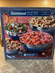 4 Members Mark Hammered Nesting Mixing Bowls 18/8 Stainless Steel To 6 Quart. Fixed Price $40.00.