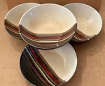 (4) Better Homes & Gardens Rockport Stoneware 7" Soup Cereal Set -. Fixed Price $30.00.