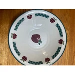International China Applejack Soup Cereal Bowls Ingleman Design Stoneware Set 2. Fixed Price $19.99.