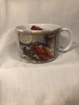 Cape Shore Catch Of The Day Boston Oversized Soup Mug Coastal Ocean Nautical. Fixed Price $17.99.