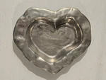 Beatriz Ball-heart Shaped-silver Toned Dish 10". Fixed Price $29.95.