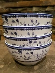 Ralph Lauren Macao White Blue Porcelain Soup Cereal Bowl Set Of 4 New. Fixed Price $79.99.