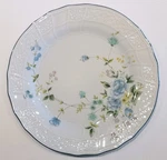 Mikasa Precious Blue Michelle D2501 Salad Plate Luncheon 8" Retired. Fixed Price $26.00.