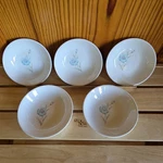 Taylor Smith Ever Yours Boutonniere Berry/dessert Bowls Set Of 5 Mcm Vtg. Fixed Price $19.90.