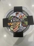 Gourmet Kitchen 8 Pieces Bowl Set. Fixed Price $25.00.