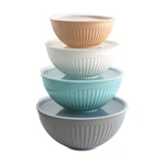 Nordic Ware 8- Piece Covered Bowl Set. Fixed Price $40.00.