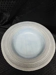 Arte Italica Huge 16" Serving Bowl Finezza Blue Lace Scroll Pattern A++. Fixed Price $120.00.