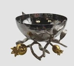 Michael Aram Silver Floral Branch Nut Bowl. Fixed Price $93.08.