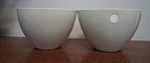 Better Homes And Gardens Large Ceramic White Ramen Noodle Bowls Set Of 2. Fixed Price $20.00.