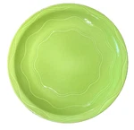 Syracuse Cantina Sage? Lime Green 11-1/4" Chop Plate Round Platter Euc. Fixed Price $19.95.