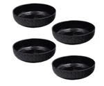 Temp-tations Set Of Four Pasta Bowls (32 Ounce Each) Willow Black. Fixed Price $37.50.