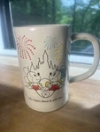 Disney Mickey & Minnie Mouse "my Happy Place With You" Coffee Mug Fireworks. Fixed Price $11.50.
