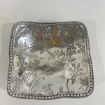 Beatriz Ball 6473 Antik Leyla Small Square Bowl With Pearls 5.75. Fixed Price $23.09.