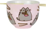 Enesco 6004629 Pusheen By Our Name Is Mud Ramen Bowl And Chopsticks Set. Fixed Price $19.99.