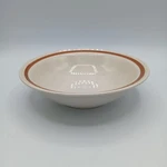 Imperial Stoneware Japan Bowl 6.5" Countryside Brown Stripe H-1000. Fixed Price $16.44.
