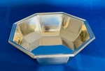 American Airlines Octagonal Stainless Serving Bowl By Jean Couzon / Wessco. Fixed Price $19.00.