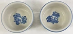 Pfaltzgraff Ramekins Blue Yorktowne Set Of Stoneware 3 1/2 X 405 -51. Fixed Price $34.00.
