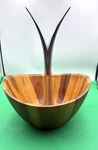 Nambe Fruit Tree Bowl Metal Banana Hanger Wooden Gorgeous Modern Mcm Unique. Fixed Price $82.50.