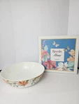 Spode Maui Bowl Tropical Pattern Low Serving Large 13" New. Fixed Price $24.95.