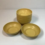 Vintage Tupperware Golden Harvest Cereal Bowls #890-7 #890-12 Set Of 10. Fixed Price $12.48.