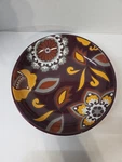 Brown Floral Serving/ Salad Bowl From Joann Stores. Fixed Price $12.87.