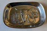 Wilton Armetale Texas/western Theme Bread Tray 9 X6-1/4 Excellent Condition. Fixed Price $35.00.