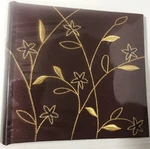 Album Holds 4X6 Photos Fetco Gold Tone Floral In Plastic Cover Nos. Fixed Price $14.00.