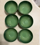 Le Creuset Bamboo Snack Bowls 330ML Of 6 Nwt. Fixed Price $103.95.