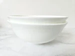 2 Wedgwood Gourmet Bowls White - Bone China Professional Home New. Fixed Price $49.50.