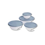 Sterilite White Bowl Set Pk 07479406. Fixed Price $27.99.