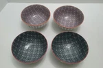 Cordon Bleu Bia 11 Oz. Aster Bowl Set Of 4 / Multi-color. Fixed Price $29.00.