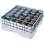 Cambro Comp. Glass Rack, Full Size, 3-5/8" H Max. Soft Gray 20S318-151. Fixed Price $226.50.