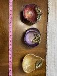 Sakura Set Of 3 Fruit Small Bowls 5.25 Trinkets Candies Dishes Japan Porcelain. Fixed Price $13.49.