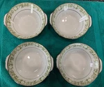Vintage Noritake Set Of 4 Princeton Lugged Cereal Bowls 6911 Never Used.. Fixed Price $20.00.