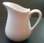 Cordon Bleu Bia White Porcelain China Creamer 8 Oz Pitcher Jug French Country. Fixed Price $18.95.