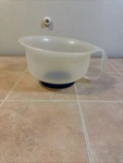 Tupperware Batter Bowl Qt 12 Cups 3582 Blue & Sheer - No Lid. Fixed Price $15.00.