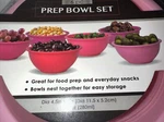 6 Piece Melamine Bowl Set Pink Tones-momentum Brand Greatforprep/snacks. Fixed Price $20.24.