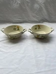 Set Of 2 Mikasa Fine Ivory Royalty Flat Cream Soup Bowls D1004 Excellent!. Fixed Price $60.00.
