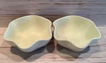 (2) Southern Living Gail Pittman Hospitality Cream Ivory Scalloped Bowls 40380. Fixed Price $29.99.