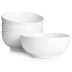 Dowan 39 Oz Soup Bowls Set Of 4 - Large White Ceramic, Deep Cereal. Fixed Price $40.78.