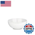 Alessi AGV29/3825 All Time - Salad Serving Bowl Bone China White. Fixed Price $156.90.