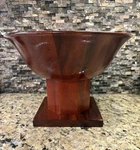 Michael Graves *acacia Wood* Bowl Large Pedestal Fruit Collectible. Fixed Price $32.50.