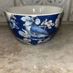 Certified International Indigold Blue Bird Cereal Soup Bowl Lisa Audit. Fixed Price $19.99.