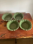 Juliska, Berry & Thread, Green Ceramic Round Glossy Bowls, Set Of Four. Fixed Price $75.00.