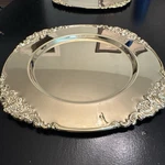 Godinger Gold Baroque Charger Plate Set Of 6. Fixed Price $180.00.