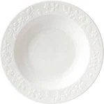 Wild Strawberry White Rim Soup Bowl. Fixed Price $48.30.