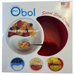 New 2017 Obol Original Crispy Bowl Never Soggy Red Cereal Usa Made. Fixed Price $21.90.