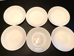 6 Corelle Winter Frost White Bowls 8.5" X 1.5 Pasta Soup Salad, 20 Oz Set Of. Fixed Price $29.98.
