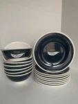 Nwt Oneida Navy Melamine Salad Plates Bowls Soup Cereal 16 Piece Outdoor Eating. Fixed Price $49.99.