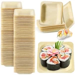 100 Pcs Disposable Square Palm Bowls 4.3 X 3.94 Inch Leaf Bamboo D.... Fixed Price $40.12.